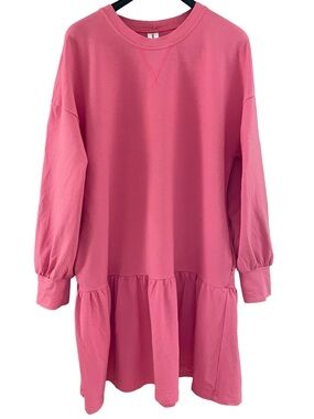 Smash + Tess x Jillian Harris Essentials Mini Sweat Dress - Pink